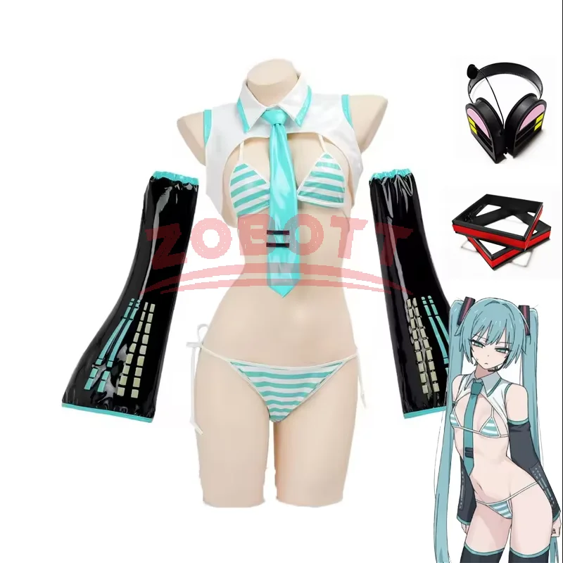 Cosplay Anime Boy - 게임 미쿠 코스프레 미쿠 포뮬러 슈트