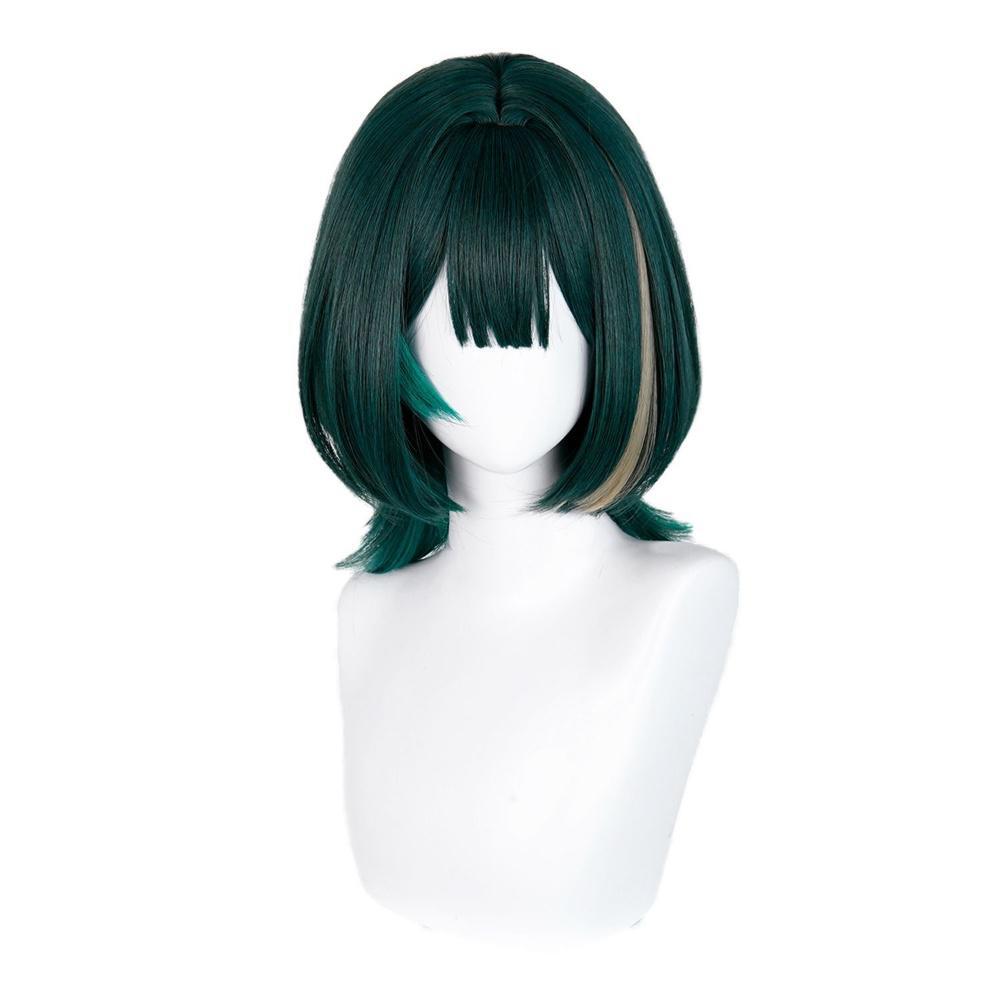 Anime Cosplay Wig - 애니메이션 네페르 코스프레 가발 그린 하이라이트