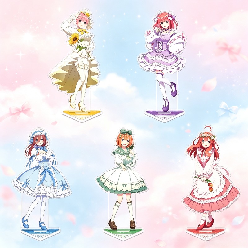 Quintuplets Anime Cosplay - 퀸티센셜 퀸터플렛츠 로리타 스타일 아크릴 스탠드