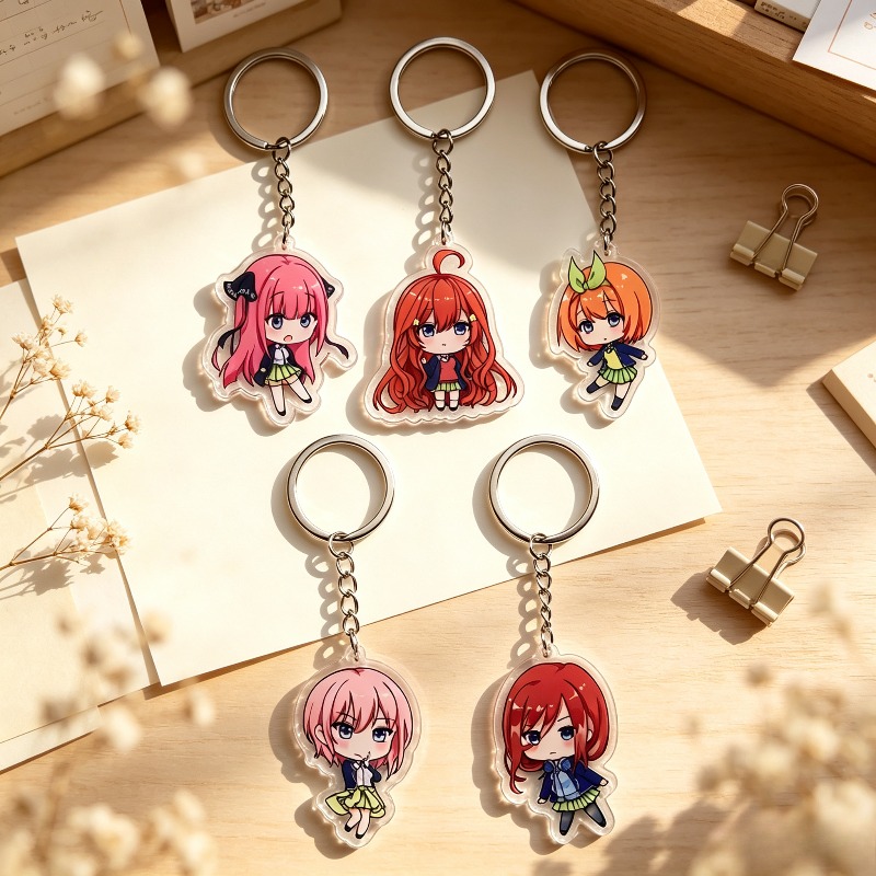Quintuplets Anime Cosplay - 5개입 인기 애니메이션 '퀸테센셜 퀸터플렛츠' 아크릴