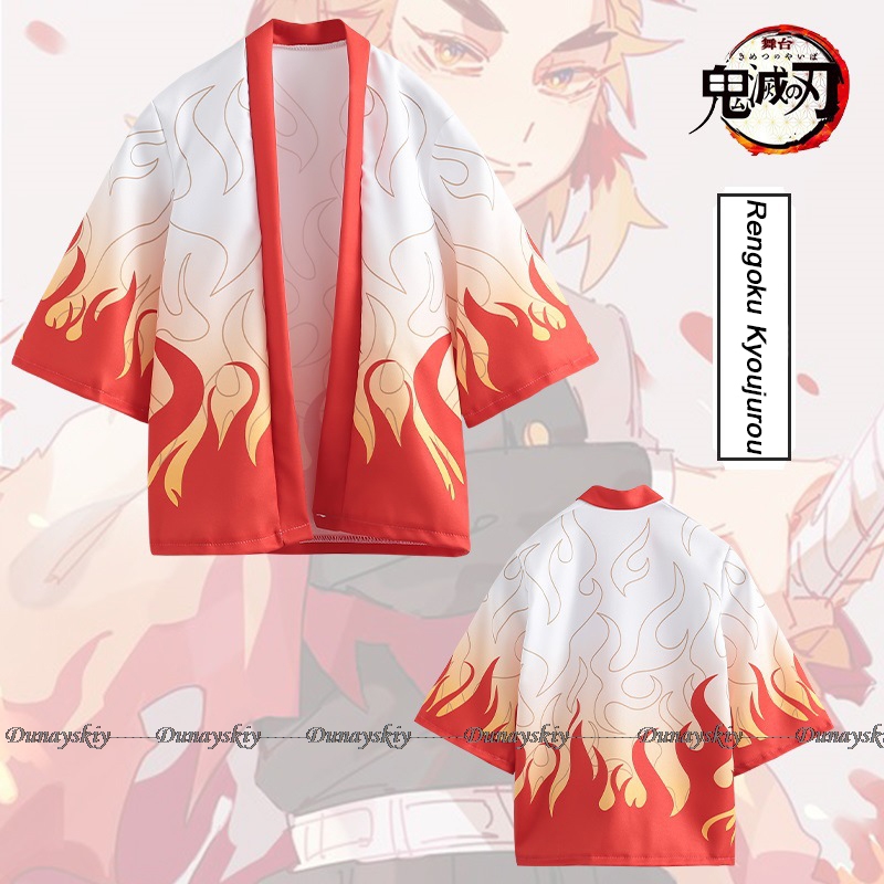 애니메이션 코스프레 의상 망토 Kimetsu Haori - Demon Slayer Haori 리뷰 및 가격