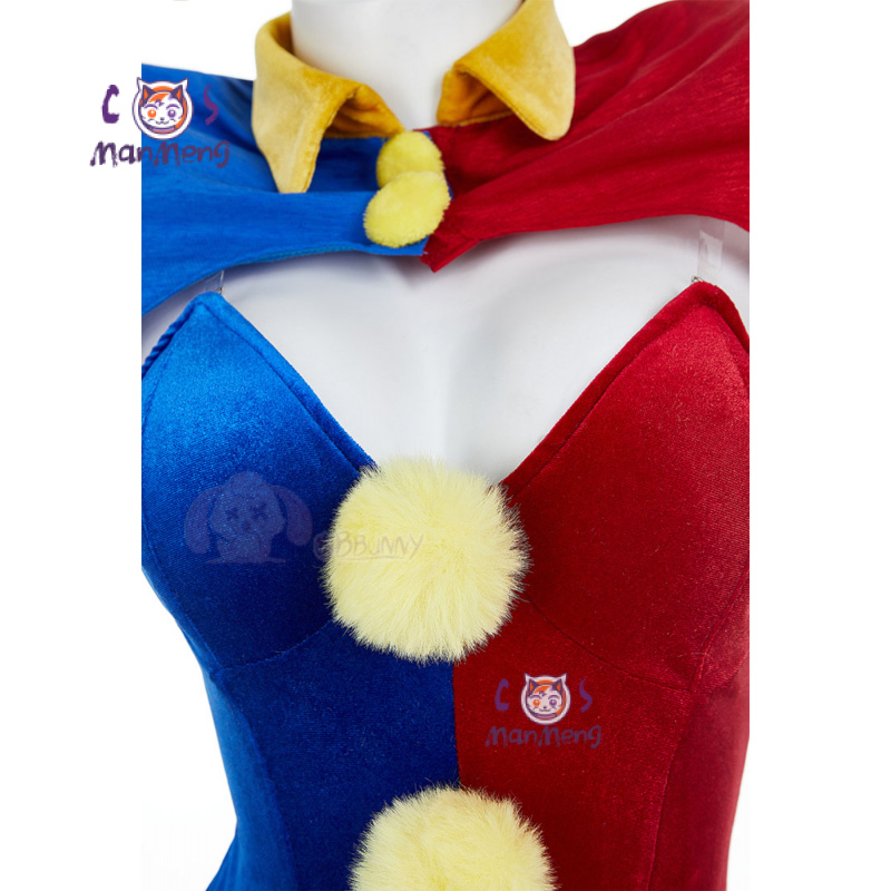 애니메이션 어메이징 조커 걸 디지털 서커스 포미 코스프 - Anime Cosplay Jumpsuit 리뷰 및 가격
