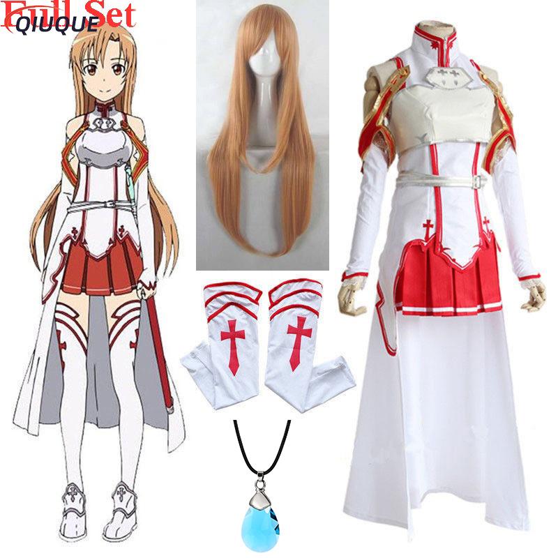 애니메이션 소드 아트 온라인 유우키 아스나 코스프레 의 - Sword Art Online Cape 리뷰 및 가격