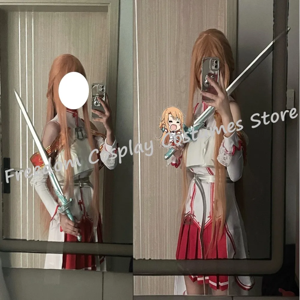 애니메이션 소드 아트 온라인 유우키 아스나 코스프레 의 - Sword Art Online Cape 리뷰 및 가격