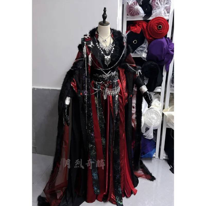 코스튬 성인 할로윈 의상 애니메이션 풀 세트 톈관치 푸 - Costume Anime Cosplay 리뷰 및 가격
