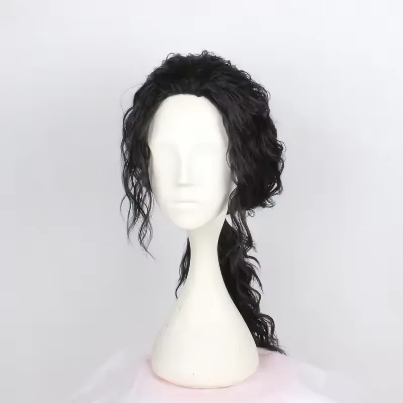 마이클 잭슨 코스프레 가발 또는 안경 MJ 롱 블랙 컬 - Anime Cosplay Long Black Hair 리뷰 및 가격