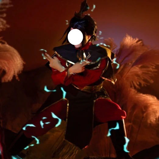 아줄라 코스프레 의상 가발 파이어 네이션 블랙 레드 골 - Cosplay Avatar Anime 리뷰 및 가격