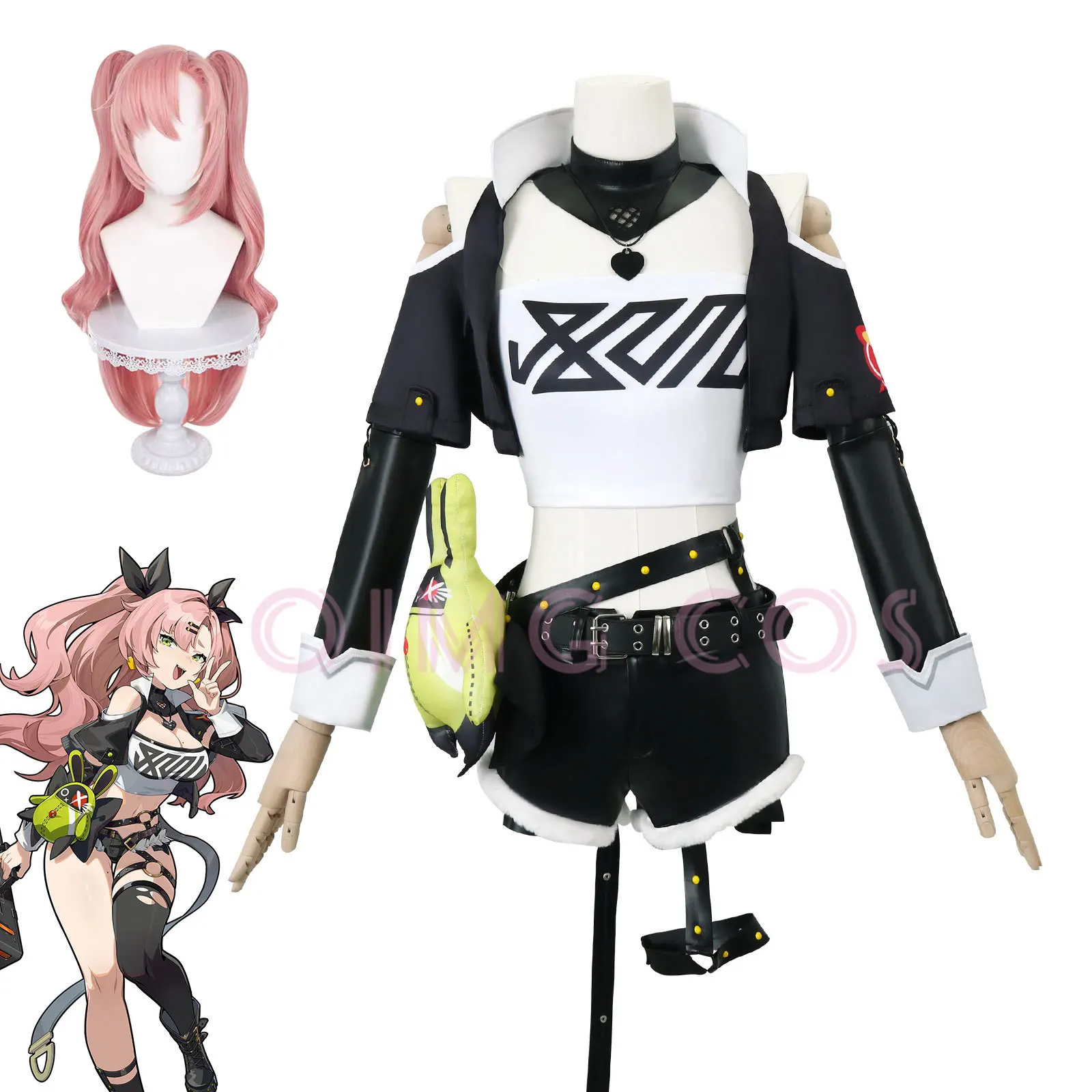니콜 데마라 젠레스 존 제로 코스프레 의상 유니폼 가발 - Costume Anime Cosplay 리뷰 및 가격