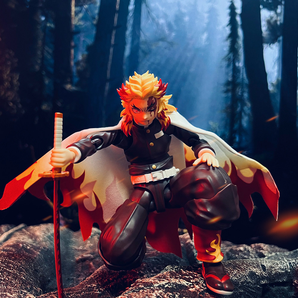 재고 있음 샹기 렌고쿠 쿄쥬로 패브릭 하오리 망토 SH - Demon Slayer Haori 리뷰 및 가격