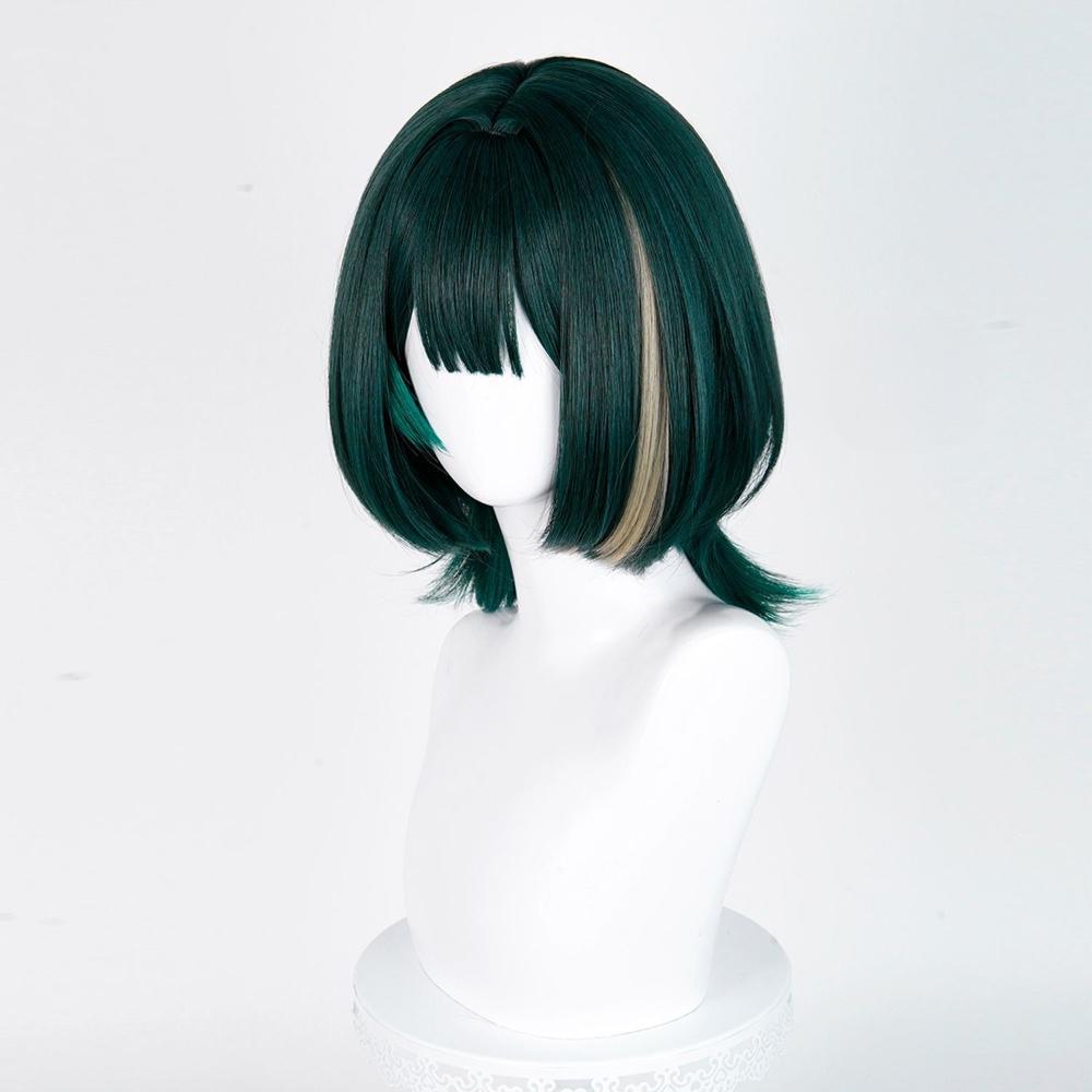 애니메이션 네페르 코스프레 가발 그린 하이라이트 가발  - Anime Cosplay Wig 리뷰 및 가격