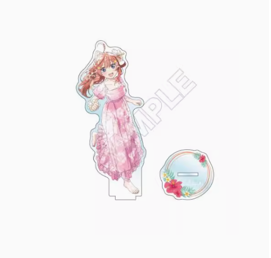 애니메이션 5 중족 나카노 이치카 스탠드 피규어, 아크 - Quintuplets Anime Cosplay 리뷰 및 가격