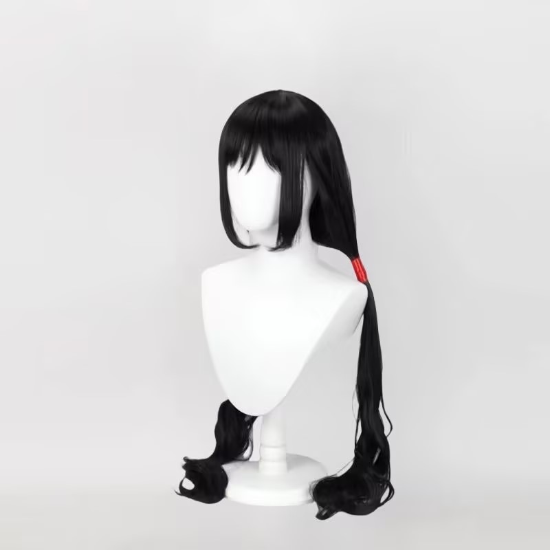 Anime Cos BLOOD-C 사야 키사라기 코스프레 - Anime Cosplay Long Black Hair 리뷰 및 가격