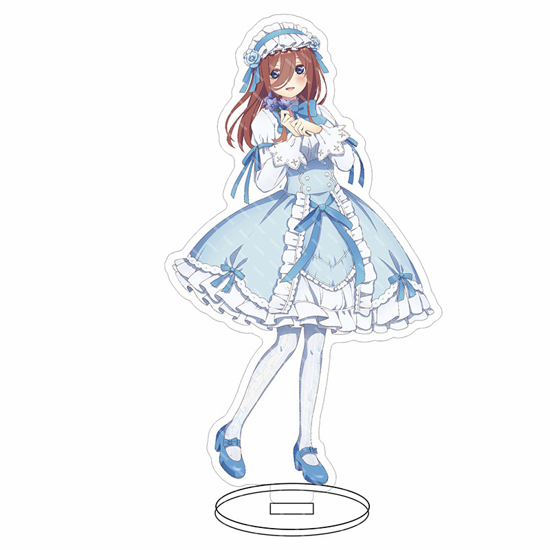 퀸티센셜 퀸터플렛츠 로리타 스타일 아크릴 스탠드 나카노 - Quintuplets Anime Cosplay 리뷰 및 가격
