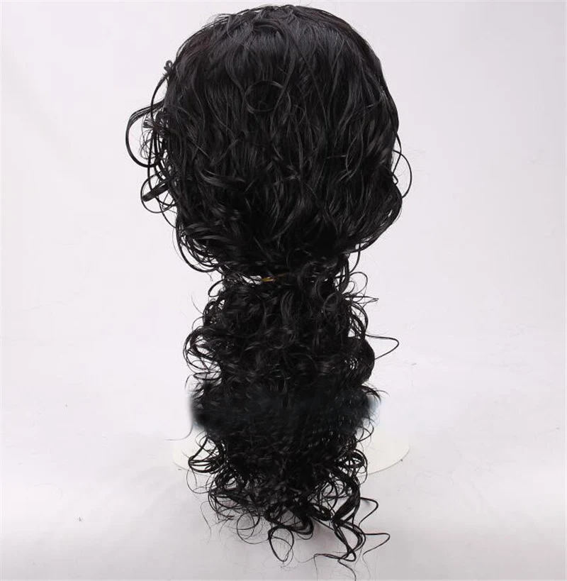 2026 마이클 잭슨 코스프레 블랙 가발 마이클 롤플레 - Anime Cosplay Long Black Hair 리뷰 및 가격