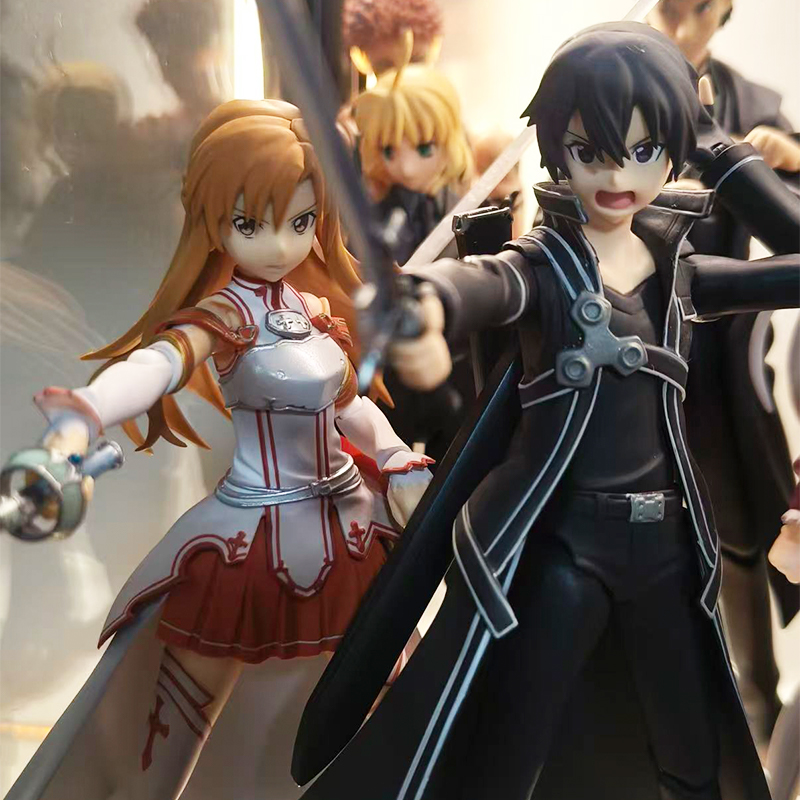 소드 아트 온라인 키리가야 카즈토 유우키 아스나 피그마 - Sword Art Online Cape 리뷰 및 가격