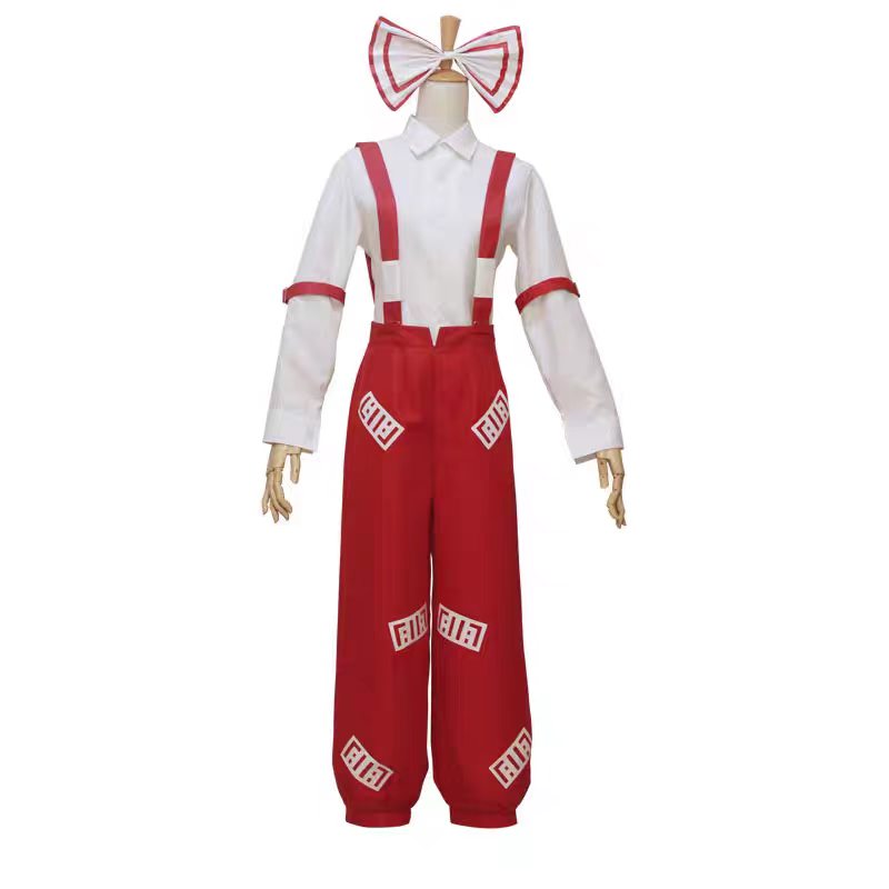 후지와라 노 모코우 토우호 코스프레 세트 - 불멸의 밤 - Anime Cosplay Jumpsuit 리뷰 및 가격